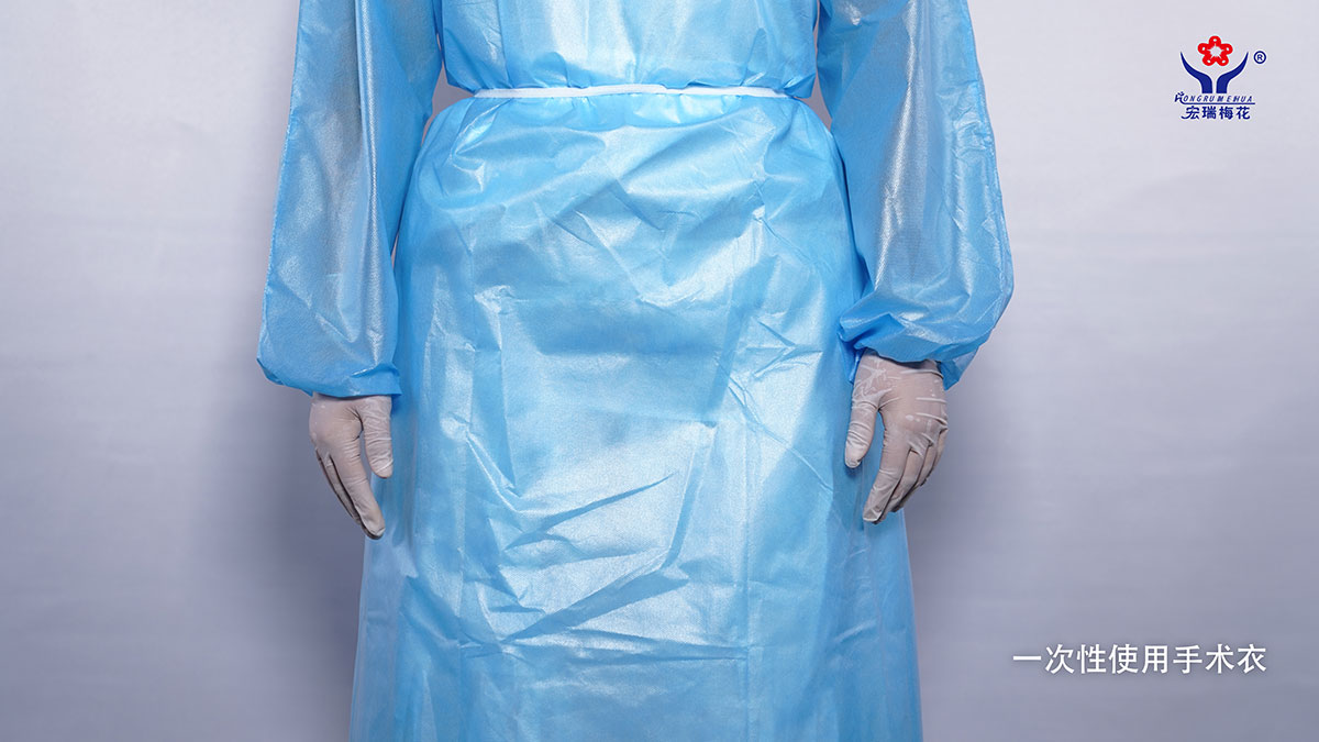 Disposable operating clothes